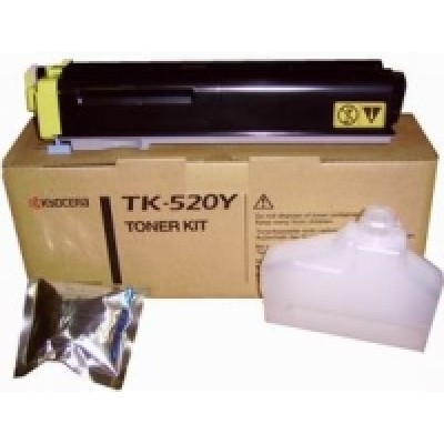 TK-520Y (yellow) желтый тонер картридж для Kyocera FS-C5015N