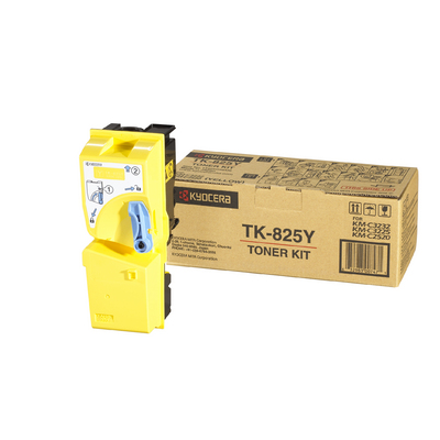 TK-825Y (yellow) желтый тонер картридж для Kyocera KM-C2520/C3225/C3232